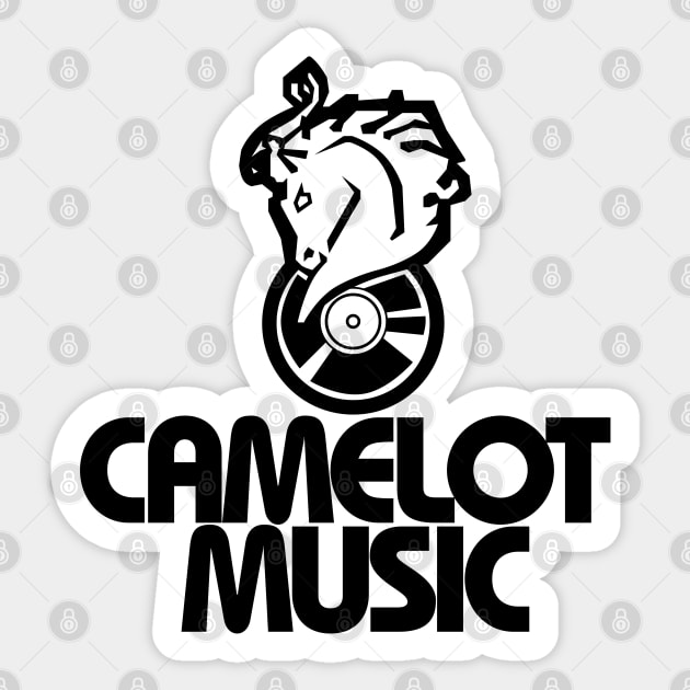 Camelot Music Store Sticker by carcinojen